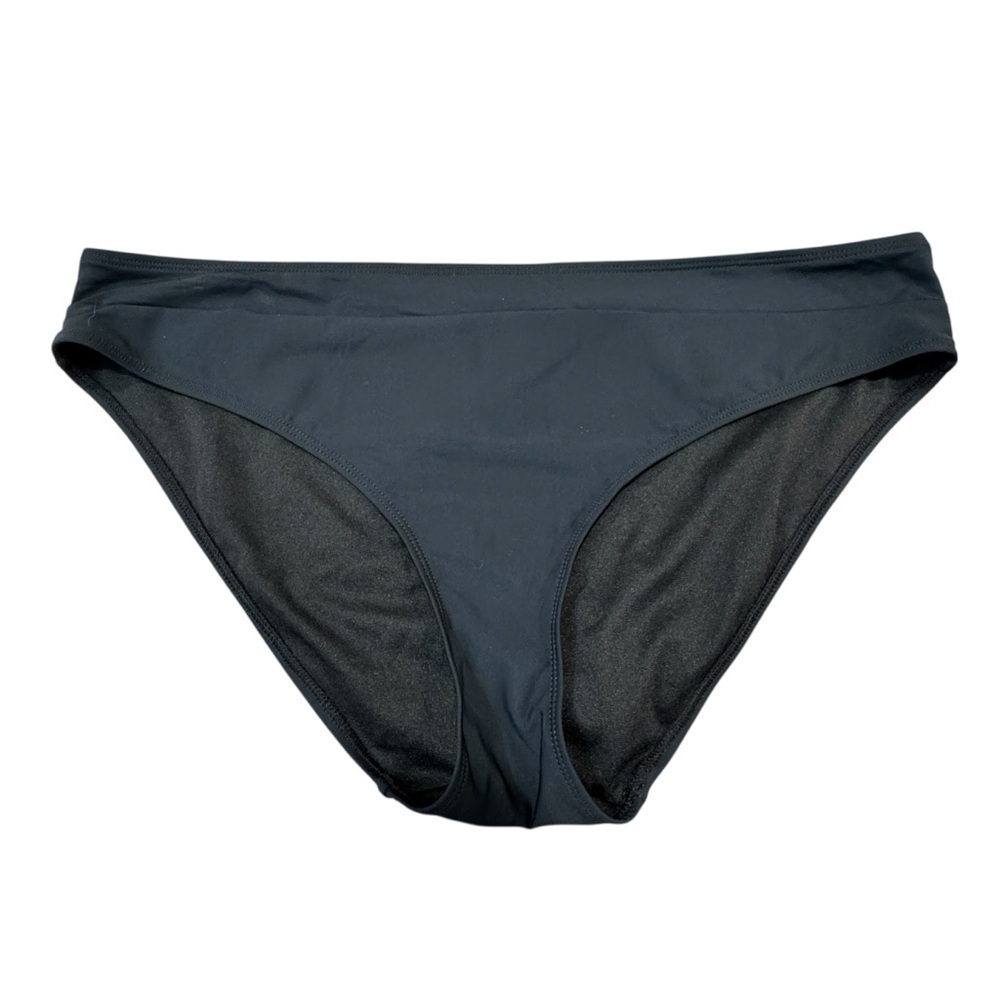 Accessorize London Women’s Bikini Bottom Black Swimwear Size 12